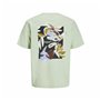 T-shirt à manches courtes homme Jack & Jones Jorvarenna Painted Bleu