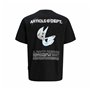 T-shirt à manches courtes homme Jack & Jones Jcodynamic Dust Ss Crew Neck Noir