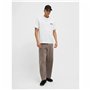 T-shirt à manches courtes homme Jack & Jones Jcodynamic Dust Ss Crew Blanc