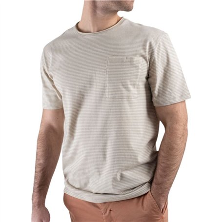 T-shirt à manches courtes homme Only & Sons Onsbale Reg Ss Beige