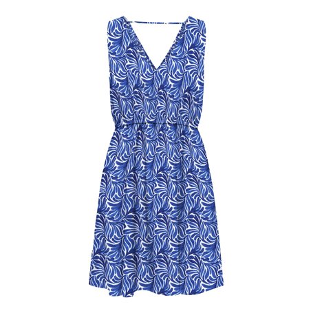 ONLY Onlnova Life Vis Sara String Dress AOP Robe