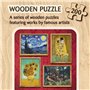 Trefl – Puzzle en Bois : Les tournesols, Vincent van Gogh -200 éléments