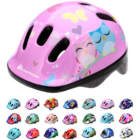 Casque Vélo Enfant VTT et VTC Unisexe Casque de Cyclisme de Réglable de Sport pour BMX Skate Scooter Patines Conçu pour la Sécur