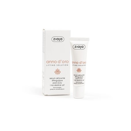 Ziaja - Anno D'oro 40 + Sérum liftant pour les yeux - Peau matures sujettes aux rides - 30 ml