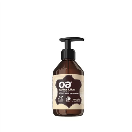 OA Lait de Soin pour Cuir LEATHER LOTION (250 ml) I Produit pour l'imprégnation et l'entretien des articles en cuir I La lotion