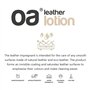OA Lait de Soin pour Cuir LEATHER LOTION (250 ml) I Produit pour l'imprégnation et l'entretien des articles en cuir I La lotion