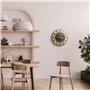 Retoo Horloge Murale 50 cm Horloge Murale Geante Systeme Quartz Moderne Horloge Murale silencieuse pour Salon Cuisine Bureau Cha