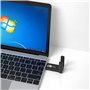 Retoo WiFi Puissante CLE AC867Mbps Adaptateur USB 3.0 Double Bande Dongle WiFi Carte pour Portable 2.4G 5GHz Compatible avec Win