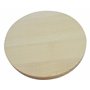 Planche à découper ronde en bois coupe pizza bois double face 15 cm
