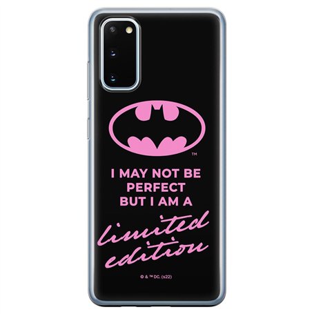 ERT GROUP Coque de téléphone Portable pour Samsung S20 / S11E Original et sous Licence Officielle DC Motif Batman 062 Parfaiteme