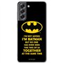 ERT GROUP Coque de téléphone Portable pour Samsung S21 FE Original et sous Licence Officielle DC Motif Batman 053 Parfaitement a