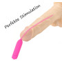 Plug Vibrant Uretre Pénis en Silicium 25.5cm ⌀0.6cm Sex Toy Homme rose Vibrateur plug uretre pénis à Fréquence Unique Tige Uretr
