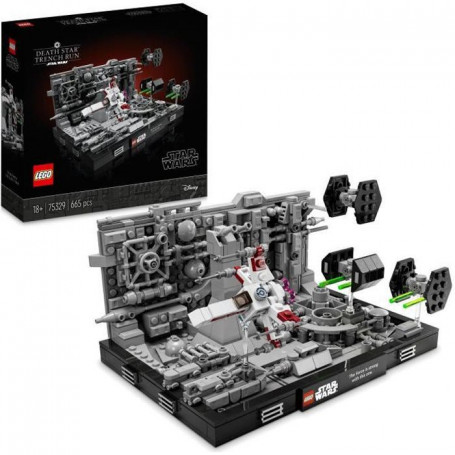 LEGO Star Wars 75329 Diorama de la Poursuite dans les Tranchées de l'Étoile de l 76,99 €