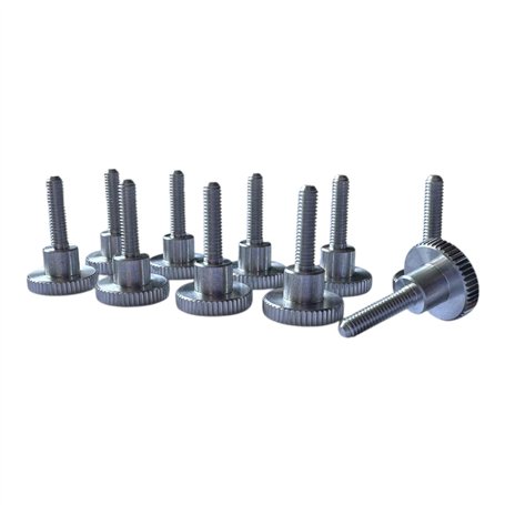 PrecisionGeek - Vis à épaulement en aluminium DIN 464