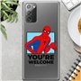 ERT GROUP Coque de téléphone Portable pour Samsung Galaxy Note 20 Original et sous Licence Officielle Marvel Motif Spider Man 03