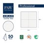 PAW - Serviettes Airlaid (40 x 40 cm) I 50 pièces I Unicolore I Semblable à du tissu I Élégante décoration de table I HoReCa I P