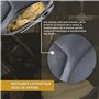 CHROMEMASTER Compatible avec Fiat Scudo 2007-2016 ; Mousse pour Le Siège Auto, Mousse de Siège pour l'assise, Coussin de Siège ;