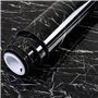 Retoo Film adhésif pour meubles - 60 cm x 5 m - Film décoratif en marbre - Pour table