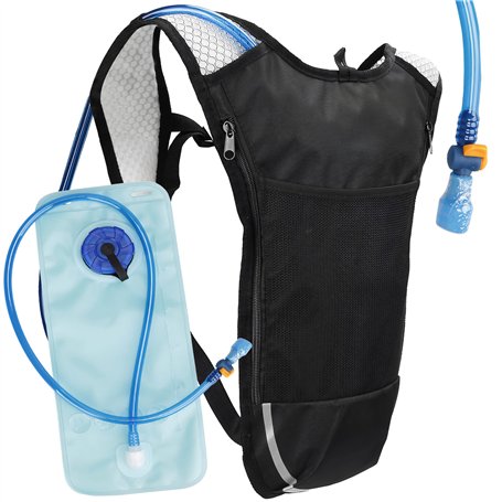 Retoo Sac à dos de course avec bouteille d'eau de 2 l