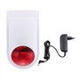 Sirène extérieure sans fil PNI SafeHouse HS007 avec batterie pour systèmes d'alarme sans fil