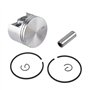Ensemble de Piston Segment de Piston Circlips d'Axe 50 mm pour Stihl 044 MS440 Tronçonneuse
