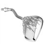 Alamor Rétroviseurs Skull Claw pour Moto H-a-RL-EY H-on-da Su-zu-ki Yam-a-ha