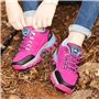 WOWEI Chaussures de Randonnée en Plein Air Imperméable Respirant Antidérapant Bottes de Trekking Promenades Voyages Sneakers pou