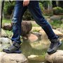 WOWEI Chaussures de Randonnée en Plein Air Imperméable Respirant Antidérapant Bottes de Trekking Promenades Voyages Sneakers pou