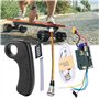 MAGT Kit ESC de Contrôleur de Skateboard Électrique, 36V 430 W ESC à Entraînement Unique Longboard Électrique Carte Mère de Cont