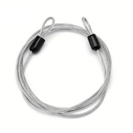 Câble de sécurité en acier avec œillets
