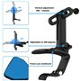 woleyi Support Téléphone de Voiture, Porte Téléphone Tableau de Bord de Voiture, Pare-Soleil, Rétroviseur avec Clip Réglable à 3