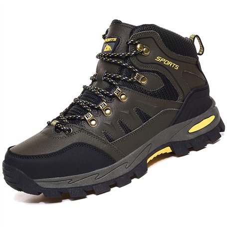 VTASQ Chaussures de Randonnée Antidérapantes pour Hommes Femmes Bottes en Plein Air Trekking Promenades Montantes Imperméable Sp