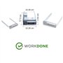 WORKDONE Pack de 6 - Caddy Disque Dur 3,5’’ avec Adaptateur HDD 2,5’’ - Compatible pour Dell PowerEdge serveurs 14-15e gén. - Mo