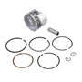 Cancanle 39mm Piston avec axe et kit de bagues pour Honda GX35 GX35NT HHT35S UMK35 Essence 4 Temps Moteur débroussailleuse