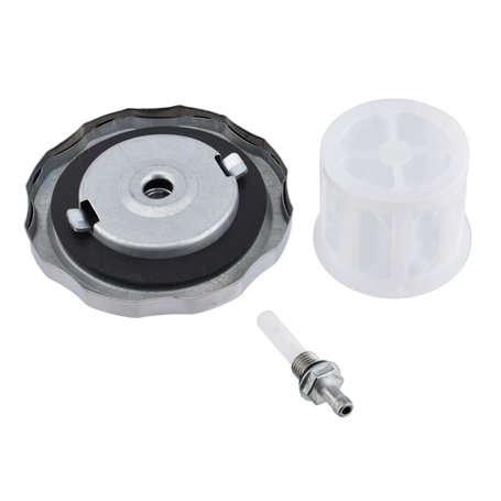 Cancanle Bouchon de Réservoir à Carburant Filtre à Réservoir à Carburant Kit Filtre à Joint pour Honda GX270 GX340 GX390 Moteur