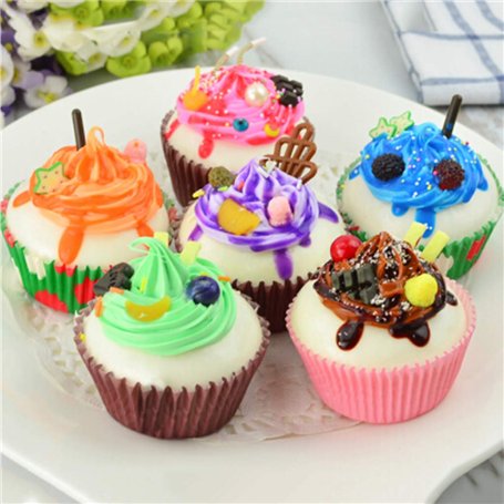 MINGSTORE Réaliste Artificiel Faux gâteau Cupcake modèle Tasse Affichage Photographie Accessoires Artisanat décoration de la Mai