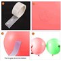 DILISEN 3 Rouleaux de Points de Colle pour Ballons décoratifs et 3 Rouleaux de Ruban adhésif pour Ballons arqués pour Les Annive