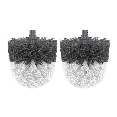 MR.SIGA Lot de 2 Têtes de Rechange Brosse WC