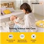 Medela Compresses hydrogel réutilisables, soulagement et rafraîchissement instantané pour mamelons douloureux ou crevassés, cous