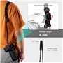 JJC Sangle De Cou D'épaule En Néoprène Souple Antidérapant Pour Fujifilm X100VI Nikon Z30 Z50 Canon M50 M6 Sony ZV-1 ZV-E10 A660