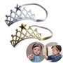 bandeaux de couronnes princesses pour les petites filles-lot de 2 bandeaux de couronne