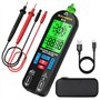 MAXRIENY Multimètre numérique rechargeable NCV avec alarmes sonores et visuelles