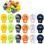 CKANDAY Lot de 60 verrous de cordon en plastique