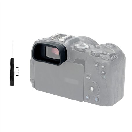 Oculaire Allongé en Silicone Souple pour Canon EOS RP & R8 Appareil Photo Numérique