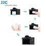 JJC Lot de 2 films de protection d'écran en verre trempé pour appareil photo numérique Fujifilm X-T5 Compact, ultra fin HD, haut