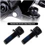 Be In Your Mind 4 Pièces M6x18mm Boulons d'étrier de VTT Vélo Boulons d'adaptateur d'étrier de Frein à Disque Hydraulique Compat