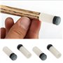 Be In Your Mind 10 Kits 12MM Embouts de Queue de Billard avec Embouts de Bâton de Queue de Billard pour Queues de Billard Embout