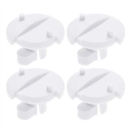 Be In Your Mind 4 pièces Clip de fermeture d'aération pour réfrigérateur Clip de tendeur 295176601 Compatible avec Dometic L100