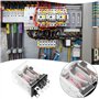 Be In Your Mind 2pcs Relais de Puissance électromagnétiques de Petite Taille LY2NJ 220V 10A 8 Broches pour Systèmes de Contrôle