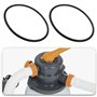 Be In Your Mind Lot de 2 joints toriques pour filtre à sable P6563 compatibles avec Bestway Flowclear 1000 1200 1500 125 x 115 x